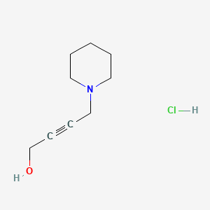 4-Piperidin-1-ylbut-2-yn-1-ol hydrochloride