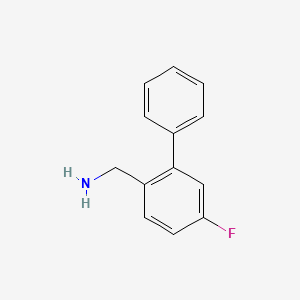 (5-Fluorobiphenyl-2-yl)methanamine