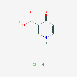 4-Oxo-1H-pyridine-3-carboxylic acid;hydrochloride