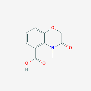4-Methyl-3-oxo-3,4-dihydro-2h-benzo[1,4]oxazine-5-carboxylic acid