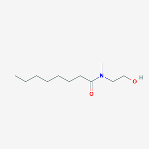N-(2-Hydroxyethyl)-N-methyloctanamide
