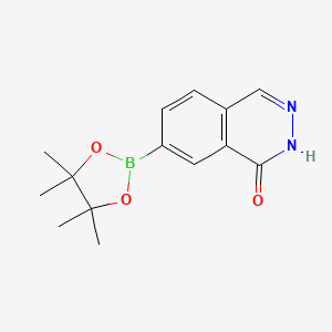 7-(4,4,5,5-Tetramethyl-1,3,2-dioxaborolan-2-YL)phthalazin-1(2H)-one