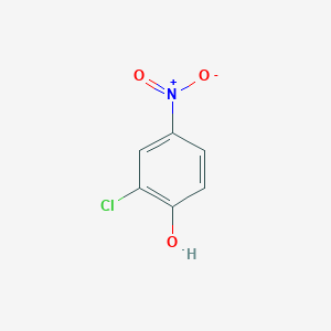 molecular formula C6H4ClNO3 B164951 2-氯-4-硝基苯酚 CAS No. 619-08-9