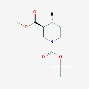 1-O-tert-butyl 3-O-methyl (3S,4R)-4-methylpiperidine-1,3-dicarboxylate