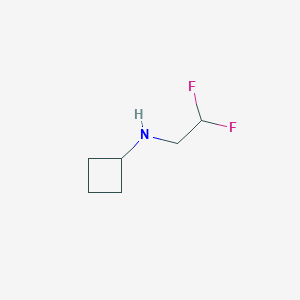 N-(2,2-difluoroethyl)cyclobutanamine