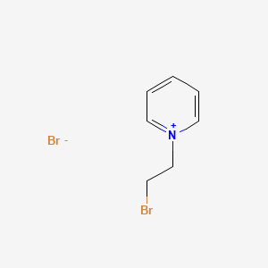 molecular formula C7H9Br2N B1649525 1-(2-Bromoethyl)pyridin-1-ium bromide CAS No. 10129-45-0