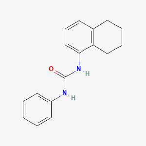 Urea, N-phenyl-N'-(5,6,7,8-tetrahydro-1-naphthalenyl)-