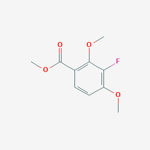 molecular formula C10H11FO4 B1649568 Methyl 2,4-dimethoxy-3-fluorobenzoate CAS No. 1018451-11-0