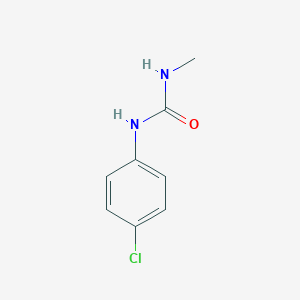 molecular formula C8H9ClN2O B164958 1-(4-Chlorophenyl)-3-methylurea CAS No. 5352-88-5