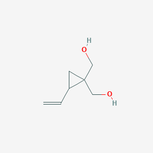 molecular formula C7H12O2 B1649605 1,1-双(羟甲基)-2-乙烯基环丙烷 CAS No. 102225-94-5