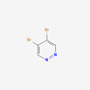 molecular formula C4H2Br2N2 B1649611 Pyridazine, 4,5-dibromo- CAS No. 1023817-06-2