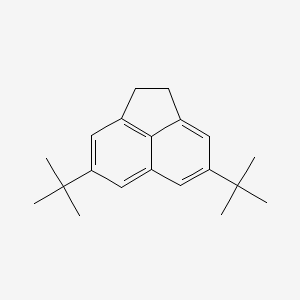 molecular formula C20H26 B1649612 Acenaphthylene, 4,7-bis(1,1-dimethylethyl)-1,2-dihydro- CAS No. 10239-86-8