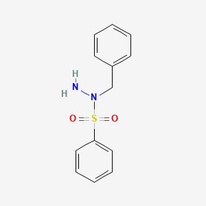 molecular formula C13H14N2O2S B1649614 N-Benzylbenzenesulfonohydrazide CAS No. 1024-31-3