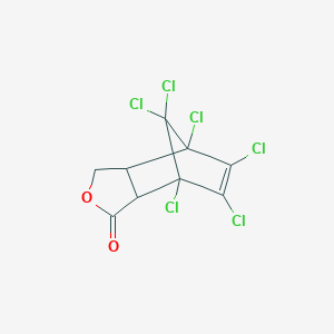 molecular formula C9H4Cl6O2 B164966 Endosulfan lactone CAS No. 3868-61-9