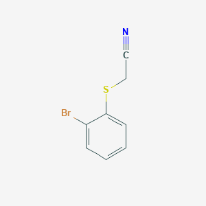 2-[(2-Bromophenyl)sulfanyl]acetonitrile