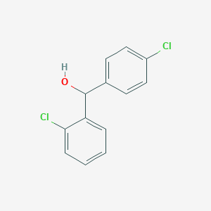 molecular formula C13H10Cl2O B164973 (2-Chlorophenyl)(4-chlorophenyl)methanol CAS No. 43171-49-9