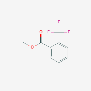 molecular formula C9H7F3O2 B164980 2-(三氟甲基)苯甲酸甲酯 CAS No. 344-96-7