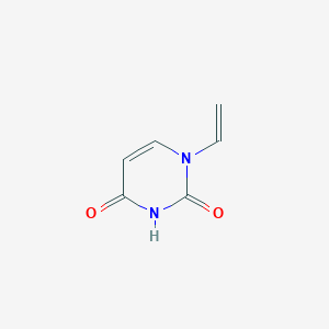 2,4(1H,3H)-Pyrimidinedione, ethenyl-