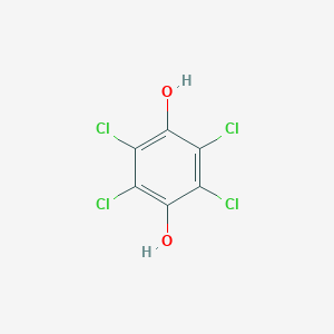 molecular formula C6H2Cl4O2 B164984 四氯氢醌 CAS No. 87-87-6