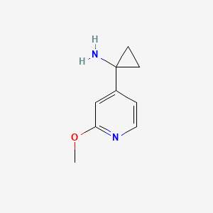 1-(2-Methoxypyridin-4-YL)cyclopropanamine