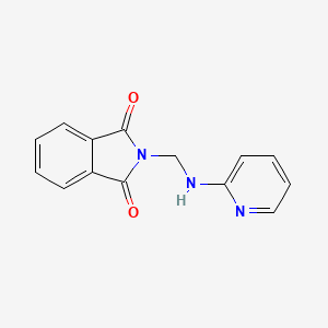 1H-Isoindole-1,3(2H)-dione, 2-[(2-pyridinylamino)methyl]-