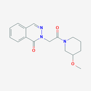 2-[2-(3-methoxy-1-piperidinyl)-2-oxoethyl]-1(2H)-phthalazinone