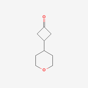 3-(Oxan-4-yl)cyclobutan-1-one