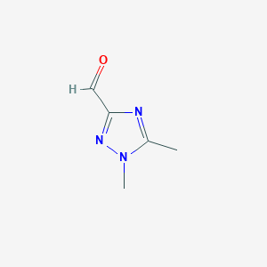 1,5-Dimethyl-1H-1,2,4-triazole-3-carbaldehyde