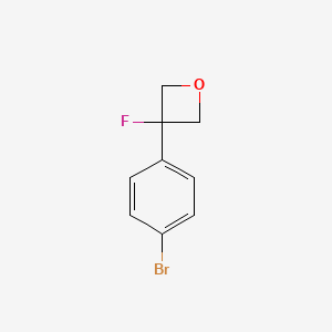 3-(4-Bromophenyl)-3-fluorooxetane