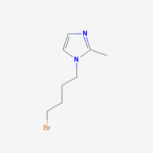 molecular formula C8H13BrN2 B1649970 1-(4-Bromobutyl)-2-methylimidazole CAS No. 1094459-17-2