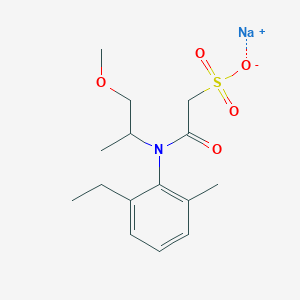 molecular formula C15H22NNaO5S B165002 异丙甲草胺 ESA 钠盐 CAS No. 947601-85-6