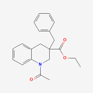 Ethyl 1-acetyl-3-benzyl-2,4-dihydroquinoline-3-carboxylate