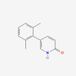 B1650076 5-(2,6-Dimethylphenyl)pyridin-2-ol CAS No. 1111106-00-3
