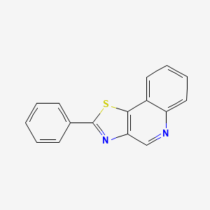 Thiazolo[4,5-c]quinoline, 2-phenyl-