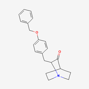 2-(4-Benzyloxybenzyl)-3-oxoquinuclidine