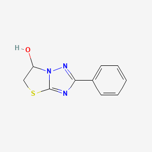 Thiazolo[3,2-b][1,2,4]triazol-6-ol, 5,6-dihydro-2-phenyl-