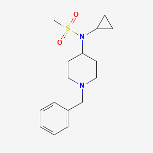 N-(1-benzylpiperidin-4-yl)-N-cyclopropylmethanesulfonamide
