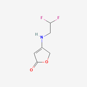 4-((2,2-Difluoroethyl)amino)furan-2(5H)-one
