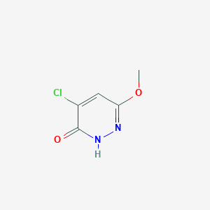 4-Chloro-6-methoxypyridazin-3(2H)-one