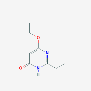 molecular formula C8H12N2O2 B165017 2-乙基-4-乙氧基-6-羟基嘧啶 CAS No. 38249-44-4