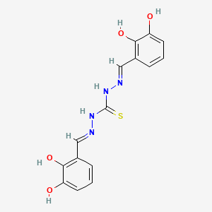 Carbonothioic dihydrazide, bis[(2,3-dihydroxyphenyl)methylene]-