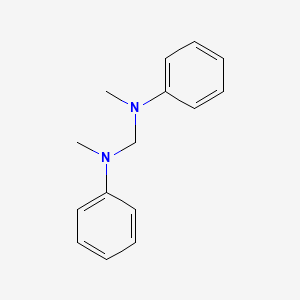 molecular formula C15H18N2 B1650180 N,N'-Dimethyl-N,N'-diphenylmethanediamine CAS No. 1145-27-3