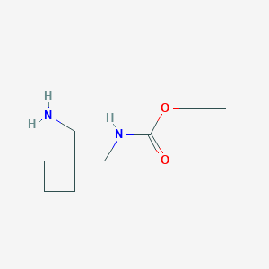 tert-Butyl ((1-(aminomethyl)cyclobutyl)methyl)carbamate