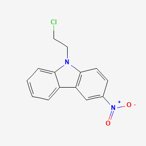 9-(2-Chloroethyl)-3-nitrocarbazole
