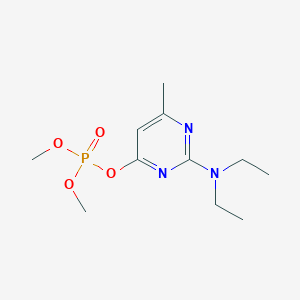 molecular formula C11H20N3O4P B165024 Pirimiphos methyl oxon CAS No. 64709-45-1