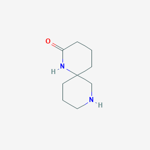 molecular formula C9H16N2O B1650245 1,8-Diazaspiro[5.5]undecan-2-one CAS No. 1158749-87-1