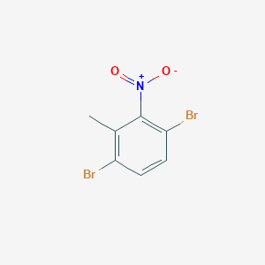 molecular formula C7H5Br2NO2 B1650263 2,5-Dibromo-6-nitrotoluene CAS No. 1160573-50-1