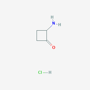 2-Aminocyclobutan-1-one hydrochloride