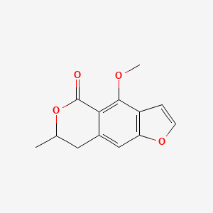 molecular formula C13H12O4 B1650274 Dihydrocoriandrin CAS No. 116383-99-4
