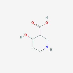 B165032 4-Hydroxypiperidine-3-carboxylic acid CAS No. 126150-99-0